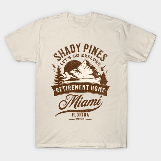 Shady Pines T-Shirt by RetroAesthetic